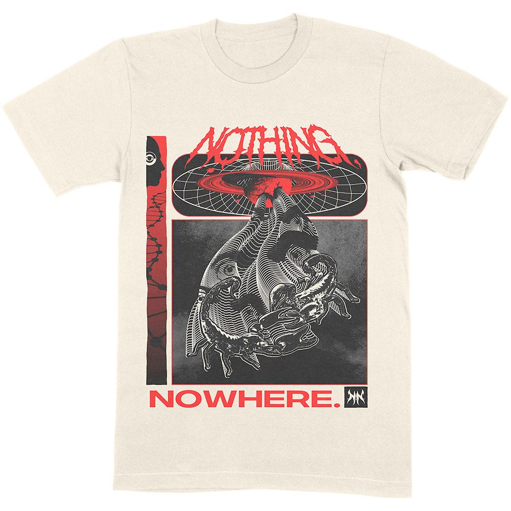 Nothing Nowhere. - SciFi Scorpio Fight Heren Tshirt - Creme